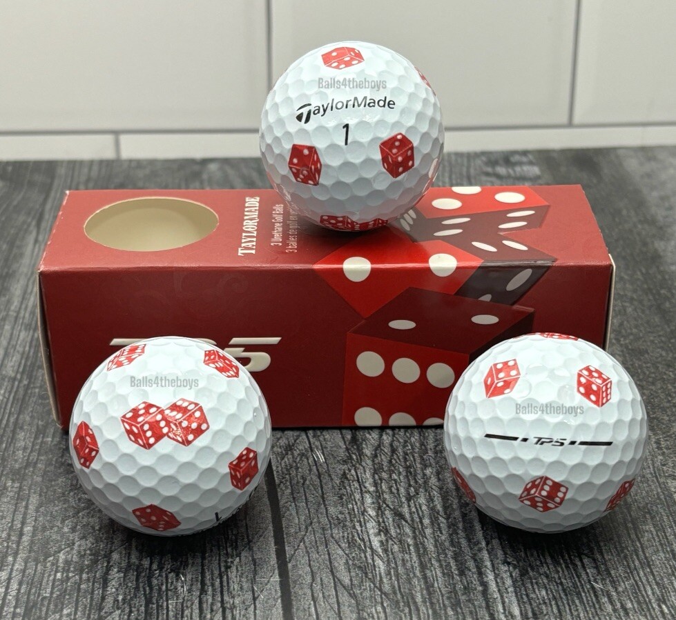 3) Taylormade TP5 Pix Dice Golf Balls- One Sleeve | eBay