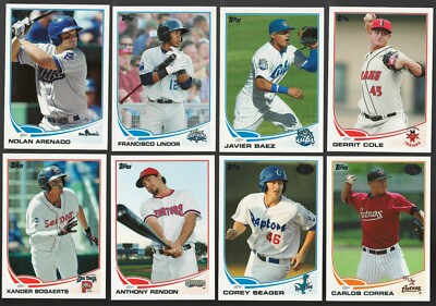 2013 Topps Pro Debut Complete Team Set #1-220 Minors Pre-RC/Rookie Card No SP