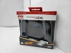 MINT NEW BLUE/BLACK NERF PROTECTIVE ARMOR CASE HAND GRIP HANDLE FOR NINTENDO 2DS