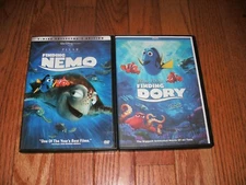 Disney's Finding Nemo & Finding Dory set on DVD. 2 for one price.