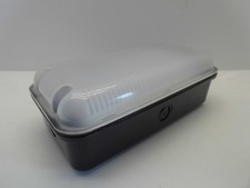 ANSELL ASBLED 5W BLACK POLYCARBONATE LED BULKHEAD FITTING ENERGY SAVING IP65