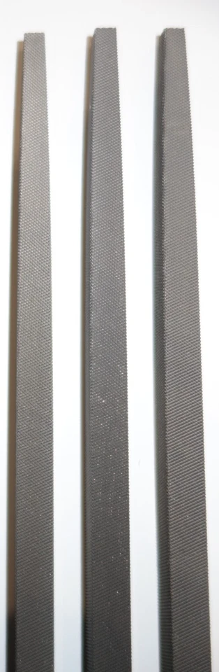 3 x Vintage Nicholson 13229 Square 2nd Second Cut File 10" - Made in USA Files - Image 4 of 4