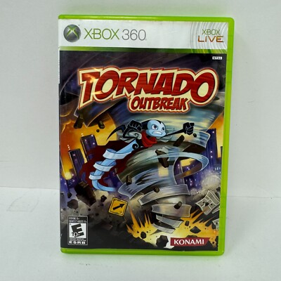 Tornado Outbreak (Microsoft Xbox 360, 2009)  Tested No Manual