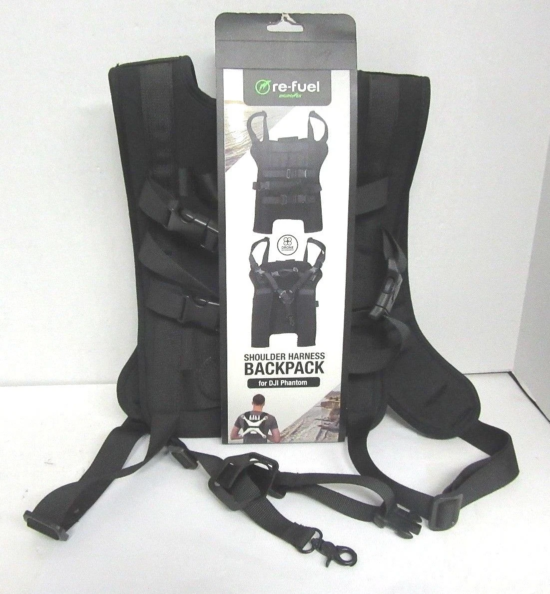 Digipower - Re-Fuel Shoulder Harness Backpack for Select DJI Phantom Drones  | eBay
