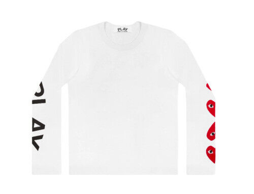 Supreme x Comme Des Garcons CDG Shirt Long Sleeve Tee size M FW15