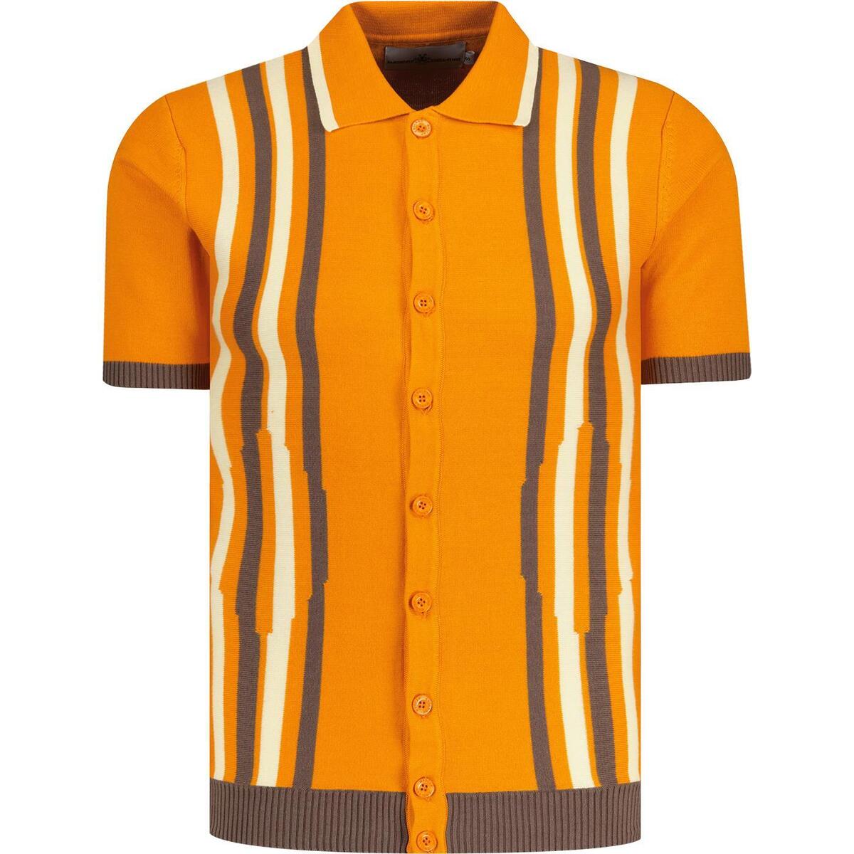 NEW MADCAP MENS 50s 60s 70s MOD BUTTON KNIT POLO SHIRT NEW MADCAP MENS 50s 60s 70s MOD BUTTON KNIT POLO SHIRT