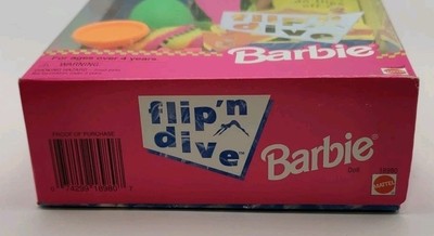 Barbie Mattel Flip 'N Dive Speedo - 1997 - Collector Sun & Beach - NEUVE