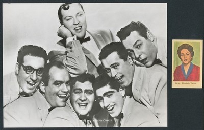 VINTAGE BILL HALEY and his COMETS 7 x 9 MALMO SWEDEN IMPORT B&W PHOTO 