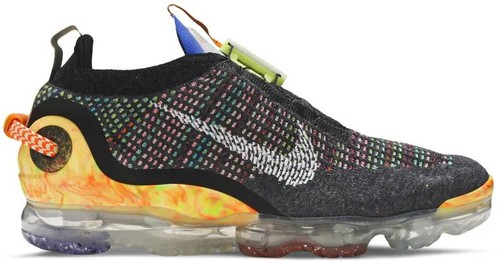 Mens Nike Air Vapormax Flyknit Grey Reflect Argent MultiColor Sz 9.5 849558 019 Size 9.5 - Nike Air VaporMax Grey Multi for sale online | eBay main image 2