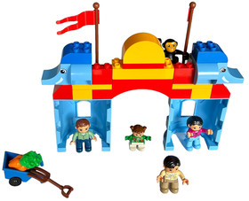 Lego Duplo #5635 Big City Zoo 4 Minifigures 12 Animals + Instructions 124/125