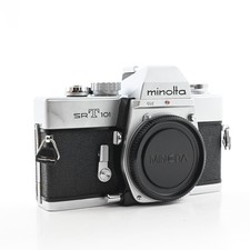 Minolta SRT 101 SLR 35mm Film Body Chrome 067