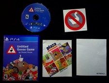 Untitled Goose Game PS4 Video Game Multiplayer Stealth Sandbox