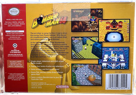 Bomberman Set Nintendo 64 N64 Hero New 1997 1998 Factory Sealed VGA Graded 85+