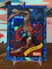 2025 Topps Chrome Marvel Sapphire Edition DRAX #184!