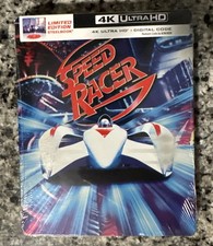Speed Racer 4k Steelbook Limited Edition Sealed IN HAND