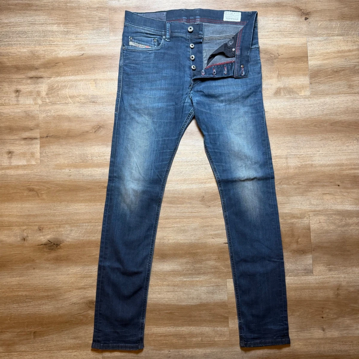 Diesel Tepphar Slim Jeans for Men for sale - eBay
