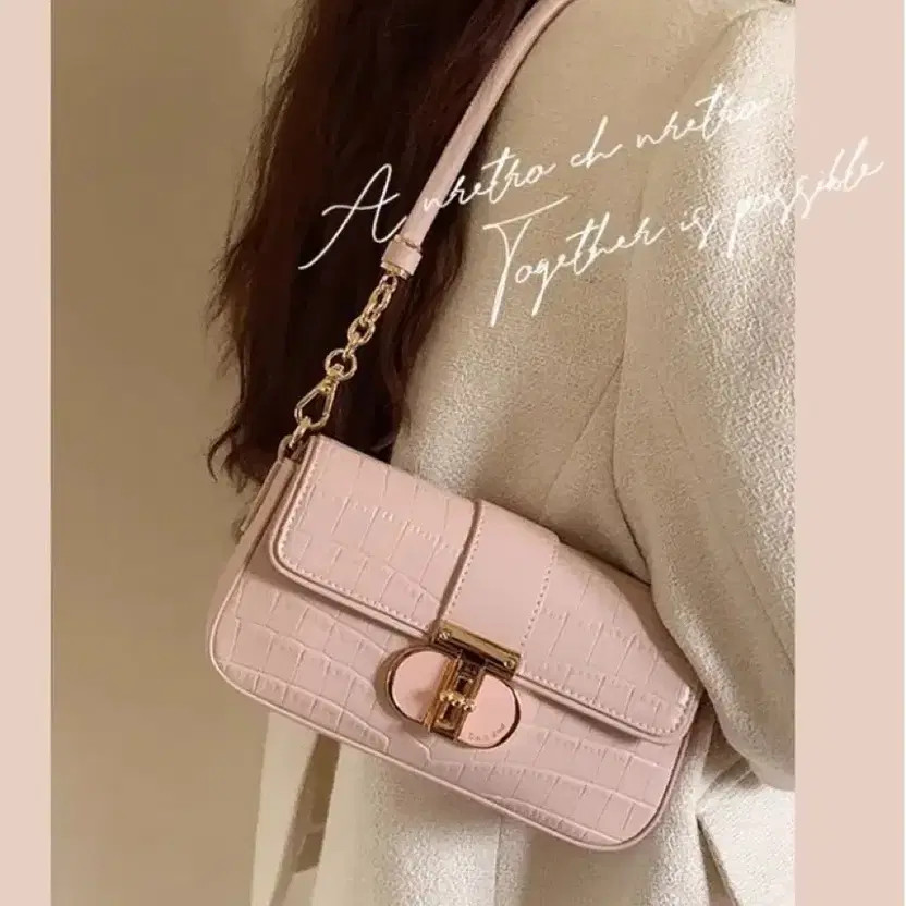 Crocodile Pattern Shoulder Bag - Multiple Colors … - image 4