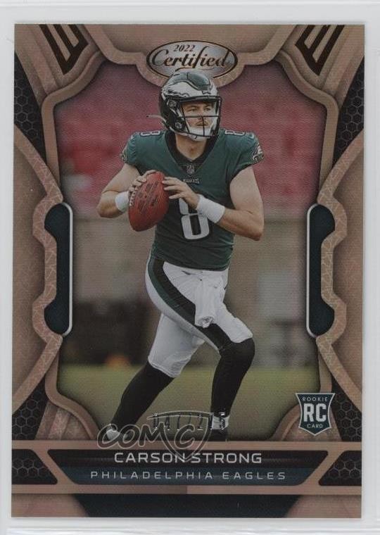 2022 Certified Rookies Mirror Bronze /275 Carson Strong #104 0q3