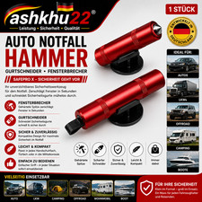 Auto Notfallhammer Gurtschneider Fensterbrecher SafePro X Safe Pro Safety First