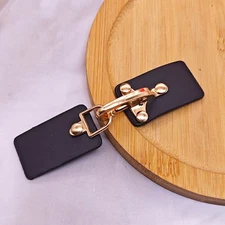  2 Pcs Sew-on Toggles Closures Decorative Buttons for Clothes Coat Buckles