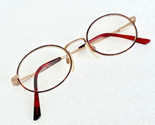VINTAGE ARISTAR EYEGLASSES 6307 FRAMES MATTE GOLD INLAID TORTOISE 135MM