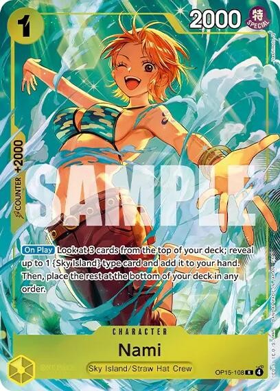 【英語版】ナミ　プロモ　OP15-108 Nami OP15-108 One Piece Promotion Cards for sale | eBay