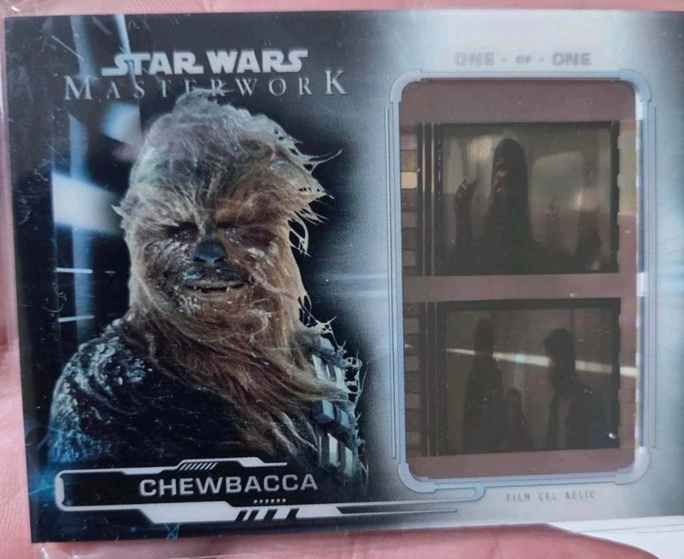 Topps Star Wars Masterwork Chewbacca Film Cel Relic From Star Wars Trilogy 1/1 - Image 4 of 4