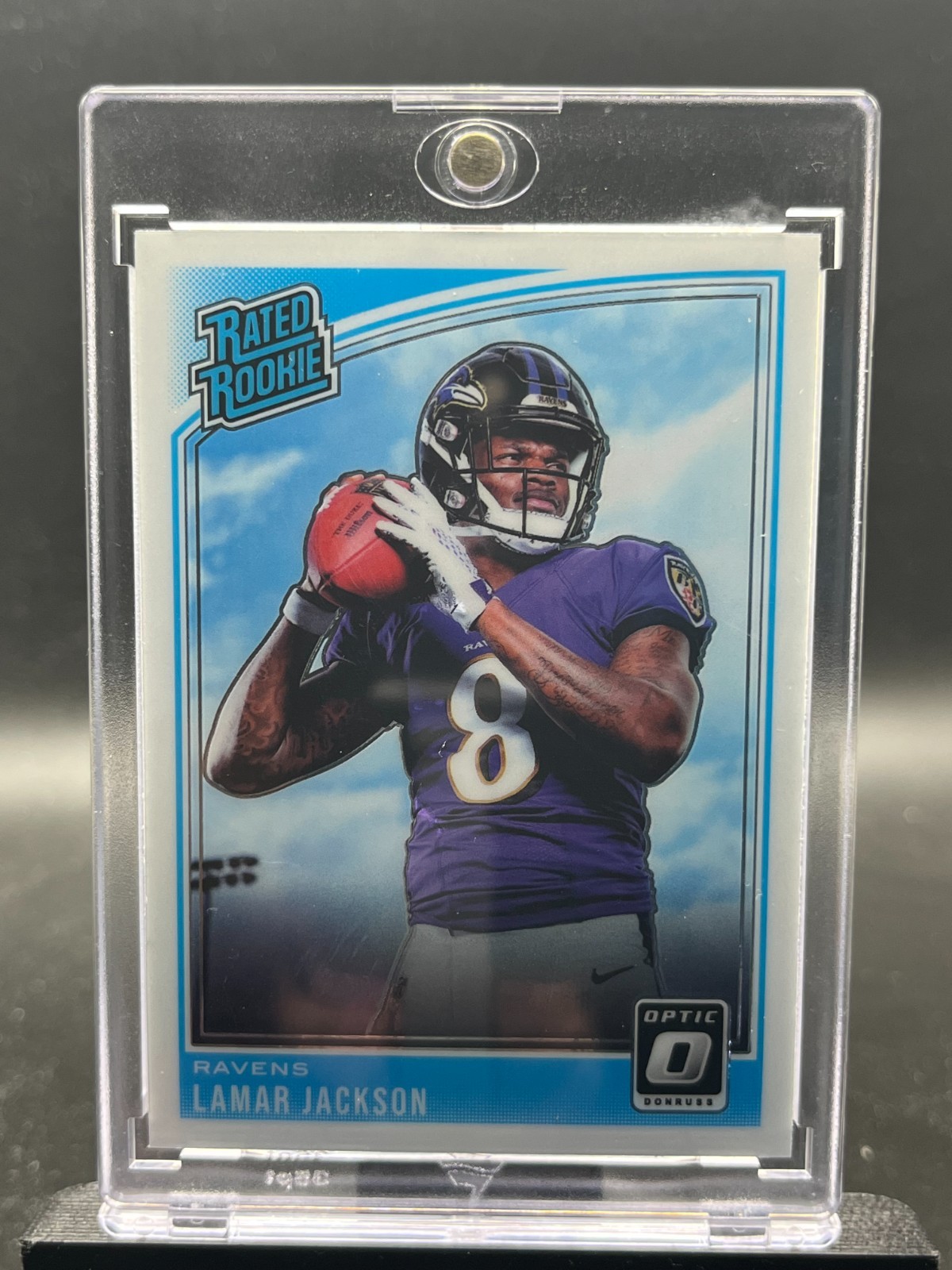 2018 Panini Donruss Optic Lamar Jackson #167 Rated Rookie