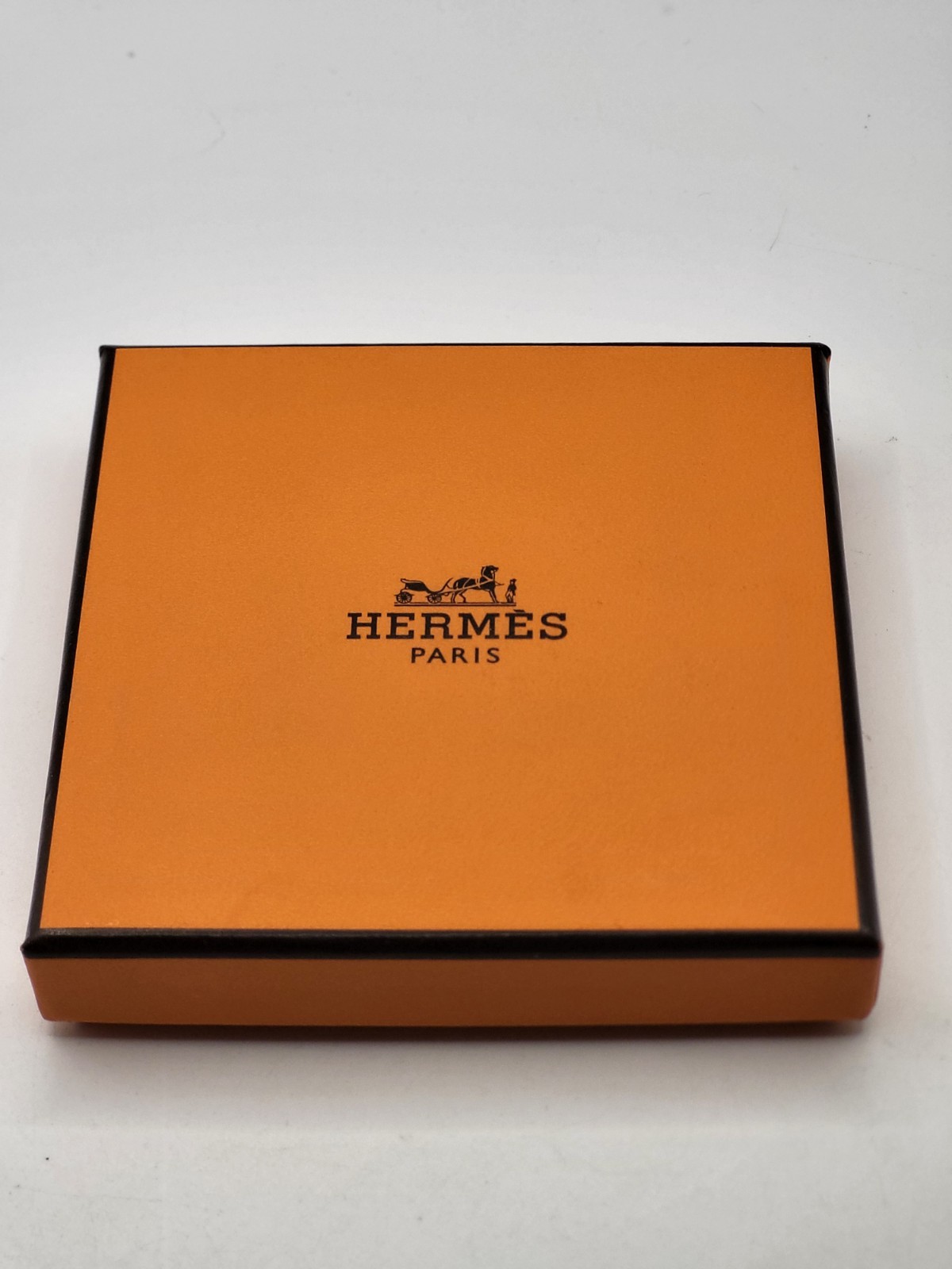 HERMÈS Double Wrap Leather Jumbo Hook Bracelet Necklace Unisex Box MSRP $495 image 5