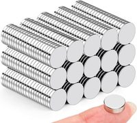 100 StüCk Mini Magnete Rund 10X2Mm, Kleine Magneten Extra Stark, Starke Magnete