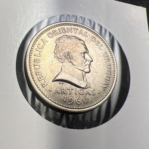 1960 Uruguay 1 Peso X1490 - Picture 4 of 4