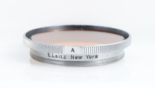 - EX Leica Amber Type A Filter New York Screw Mount 36mm E36