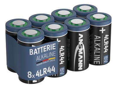 ANSMANN 4LR44 6V Alkaline Batterie Spezialbatterie - 8er Pack