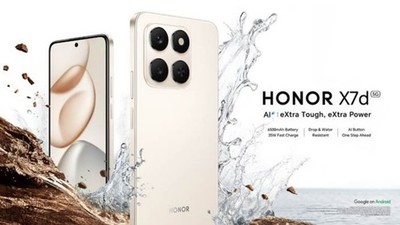 Honor X7d 5G 6.77'' Dual SIM 6/128GB Global Version 50MP 6500mAh By FedEx