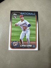 Trey Lipscomb 2024 Topps Update #US143 Base Rookie RC Washington Nationals