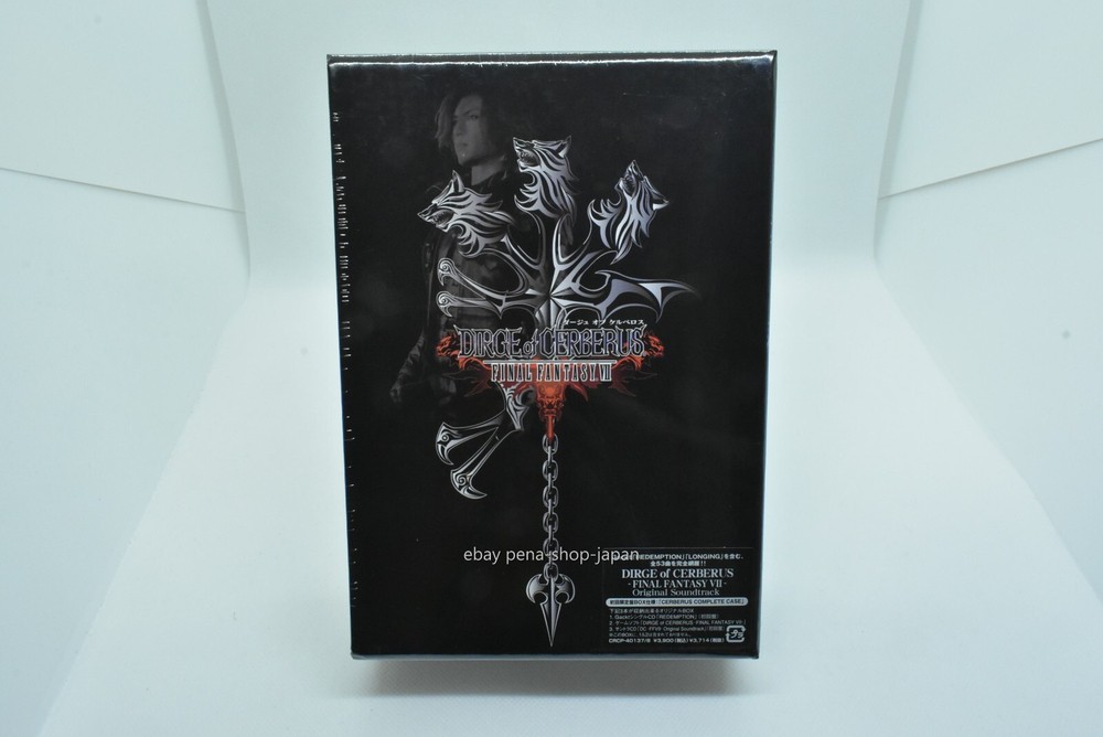OST DIRGE of CERBERUS-FINAL FANTASYVII- Original Soundtrack JAPAN CD BOX Ltd/Ed