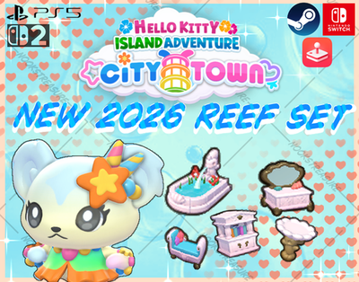 Hellokittyセット Hello Kitty Island Adventure Reef Set (2026) | eBay