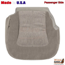2001 2002 Chevy Silverado Front Passenger Bottom Cloth Seat Cover Medium Oak Tan 2001 2002 Chevy Silverado Front Passenger Bottom Cloth Seat Cover Medium Oak Tan