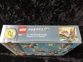 LEGO (8632) &ldquo;Agents Swamp Raid&rdquo; 2008 Pieces 231 Ages 7-12 NIB