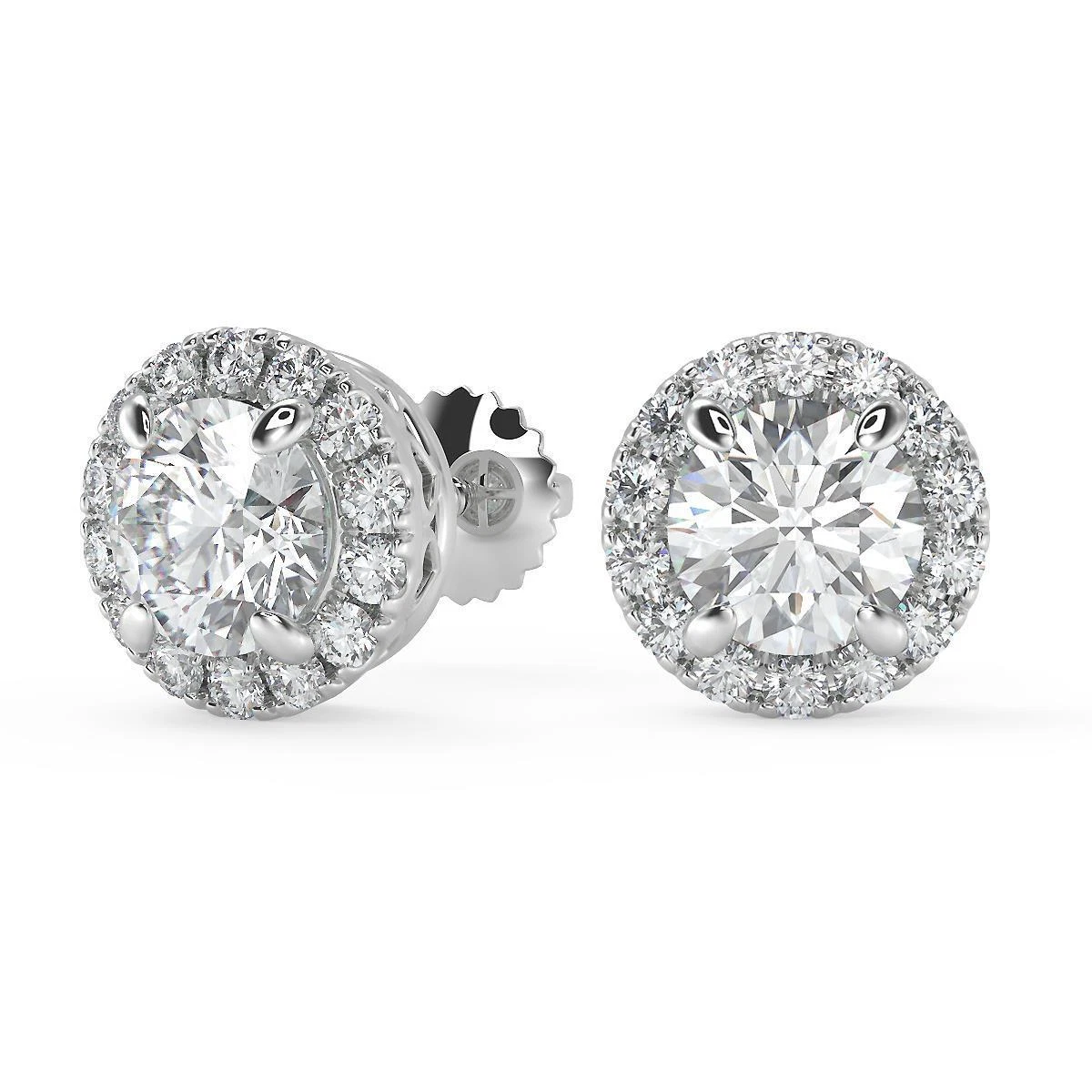 1.8 carat diamond earrings deals