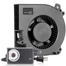 3V-12V Blower Cooling Fan AC 120x120x32mm 120V 220V Speed Controller Computer