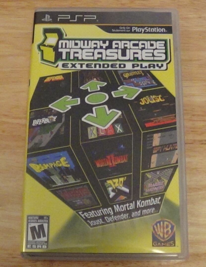 Midway Arcade Treasures: Extended Play (Sony PSP, 2005