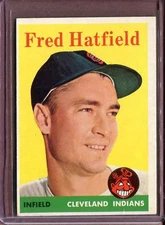 1958 Topps 339 Fred Hatfield EX #D139776