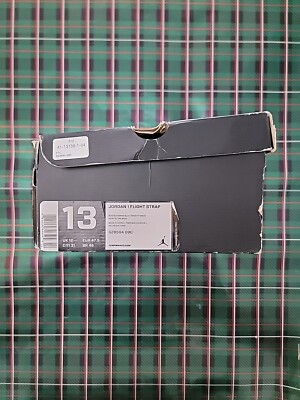 Jordan 1 Flight Strap Size 13 Black / Gamma Blue  - Varsity Maize 628584 090