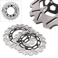 Front Brake Disc Rotors Fit Yamaha FZ6 Fazer 2004-2008 XJ6 DIVERSION 2009-2015