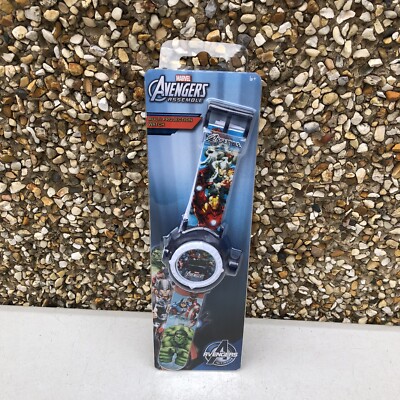 ZEON MARVEL AVENGERS ASSEMBLE MULTIPROJEKTIONSUHR - NEU & VERSIEGELT