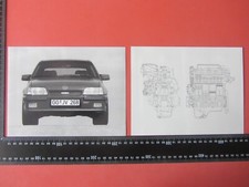 2 FOTOGRAFIE OPEL - KADETT GSi - MOTORE CORSA -