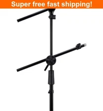 Hercules Stands MS464BPRO Double Boom Microphone Stand-NEW
