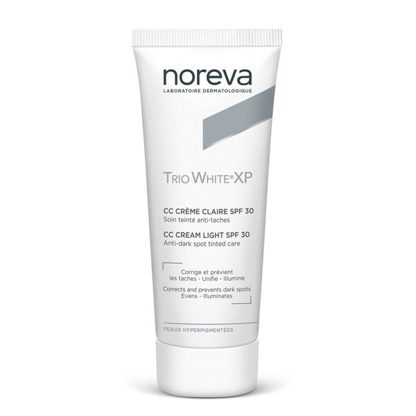 NOREVA TRIO WHITE XP CC Creme Light Anti-Dark Spot Tinted Care LSF 30 40 ml