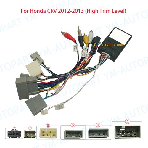 For Honda CRV 2012 2013 Car Radio Stereo Power Wiring Harness support